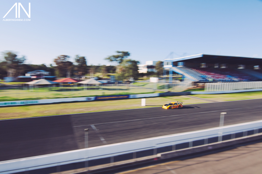 Panspeed RX7 on Main Straight